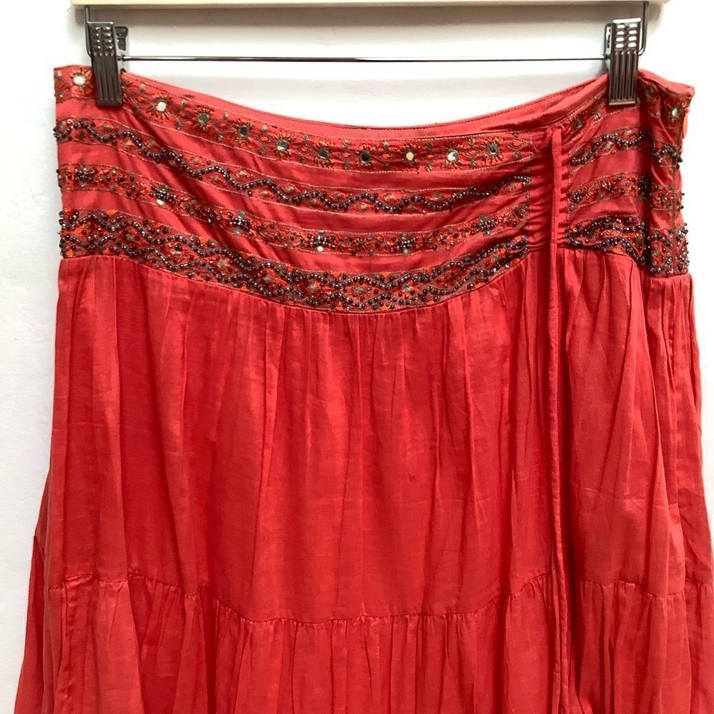 LOTTA STENNSON HAND BEADED SKIRT 32” WAIST